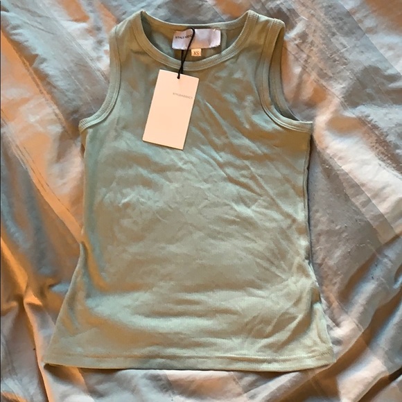 Style Addict seafoam tank size XS NWT - Picture 3 of 4